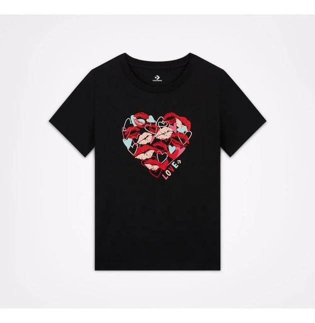 POLERA CONVERSE VALENTINE'S DAY HEART TEE