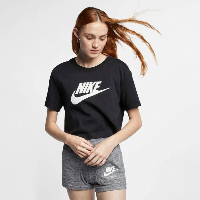 POLERA NIKE NSW TEE ESSNTL CRP ICN FTR