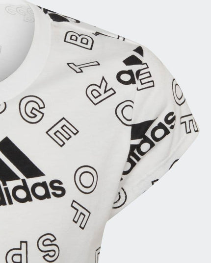 POLERA NIÑAS ADIDAS LOGO T ESS - MAWI