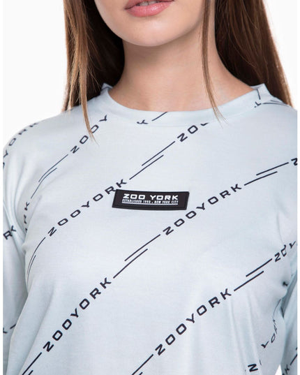 POLERA ZOO YORK M/C CROP QUANT