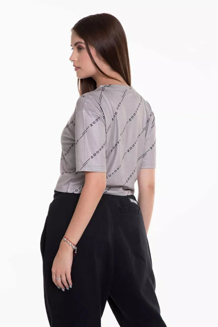 POLERA ZOO YORK M/C CROP QUANT