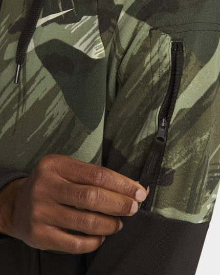 POLERON NIKE DF FLC HD FZ CAMO