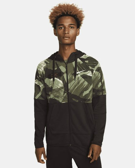 POLERON NIKE DF FLC HD FZ CAMO