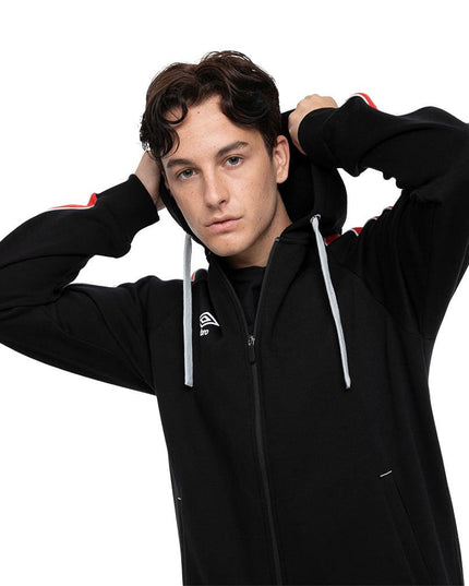 POLERON UMBRO HOODIE FULL ZIP STRIPE - MAWI