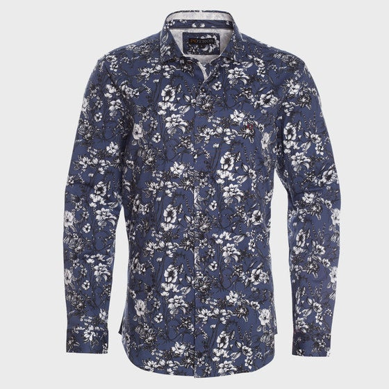 CAMISA POTROS SPANDEX ESTAMPADA