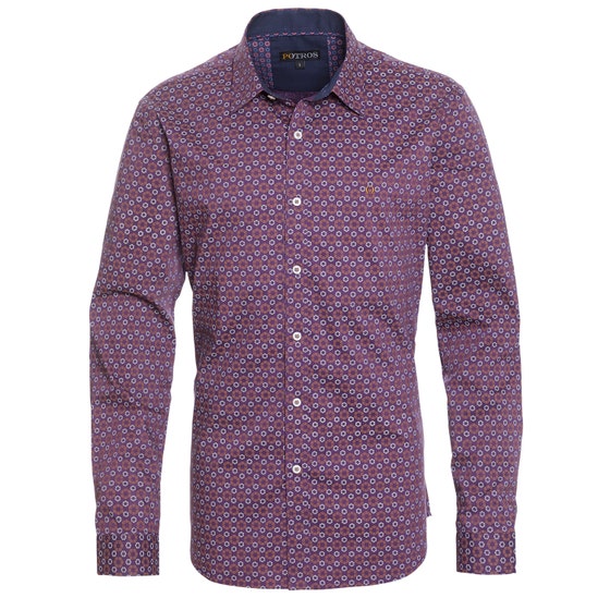 CAMISA POTROS TRAVIRA ESTAMPADA SPANDEX