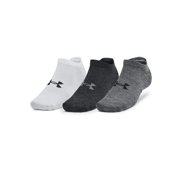 SOQUETE UNDER ARMOUR ESSENTIAL NS 3PK - MAWI