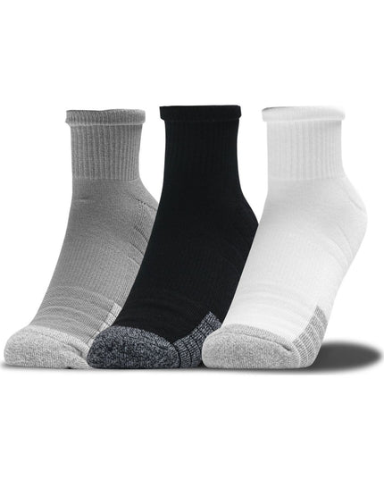 SOQUETE UNDER ARMOUR HEATGEAR QTR - MAWI