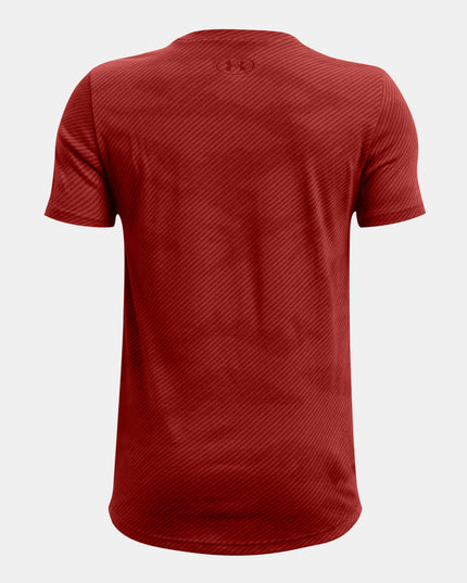 POLERA UNDER ARMOUR PROJECT ROCK CAMO NIÑO