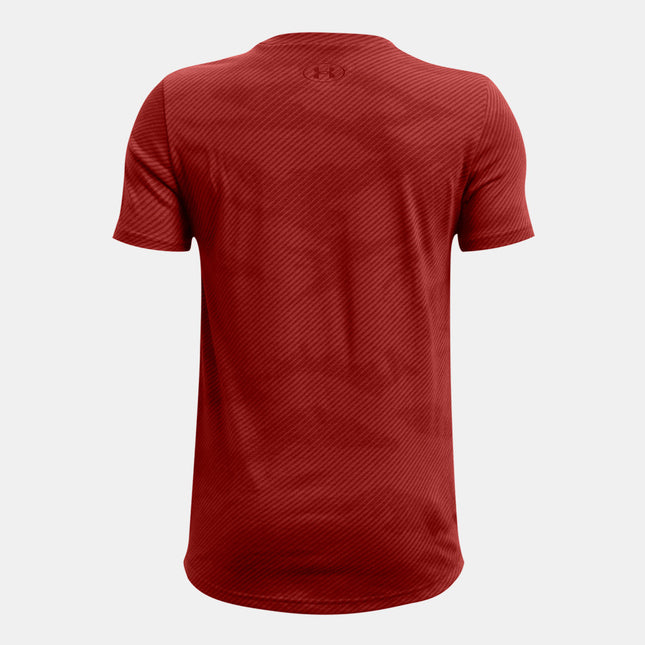 POLERA UNDER ARMOUR PROJECT ROCK CAMO NIÑO