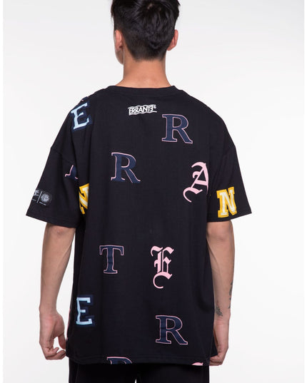 POLERA ERRANTE M/C ALPHABETHIC