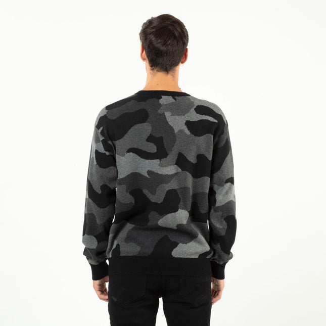 SWEATER ELLUS CREW NECK JACQUARD OVERSIZE