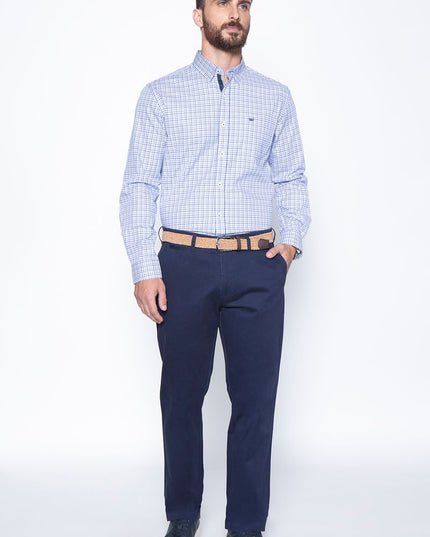 PANTALON FEROUCH TWILL WITHOUT PLEATS L/33