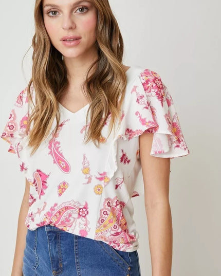 POLERA GIVE ESTAMPADA