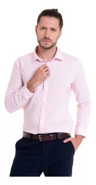 CAMISA POTROS LISA ULTRA SLIM