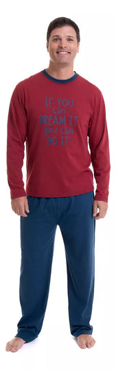 PIJAMA KOTTING JERSEY PRINT