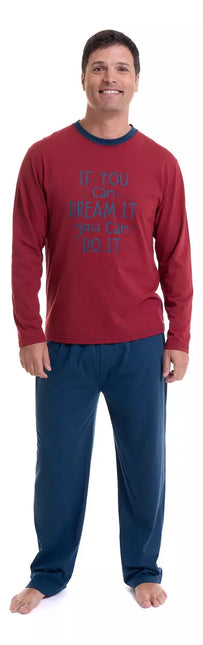 PIJAMA KOTTING JERSEY PRINT