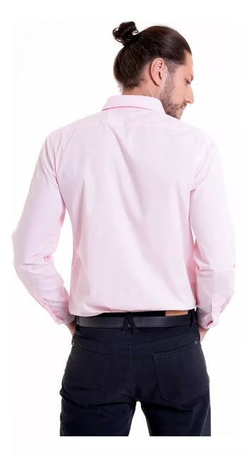 CAMISA POTROS LISA SLIM FIT