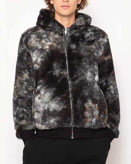 POLAR MORMAII TIE DYE FULL ZIPPER
