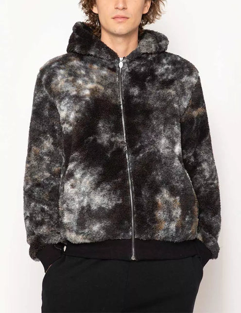 POLAR MORMAII TIE DYE FULL ZIPPER