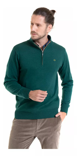 SWEATER POTROS HALF ZIPPER