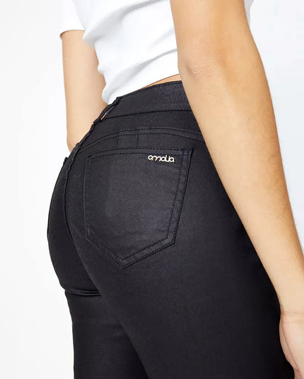 JEANS AMALIA ECO CUERO