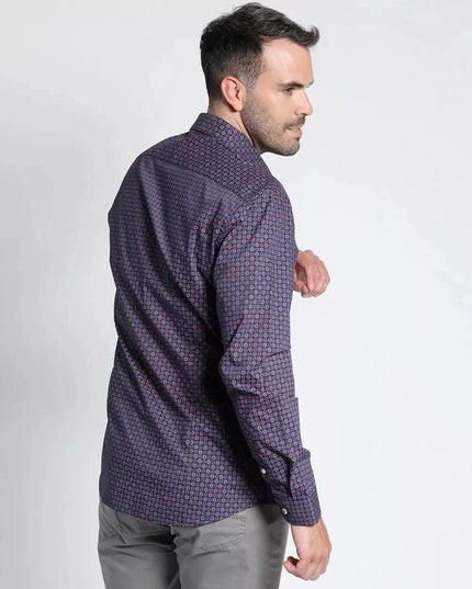 CAMISA POTROS TRAVIRA ESTAMPADA SPANDEX - MAWI