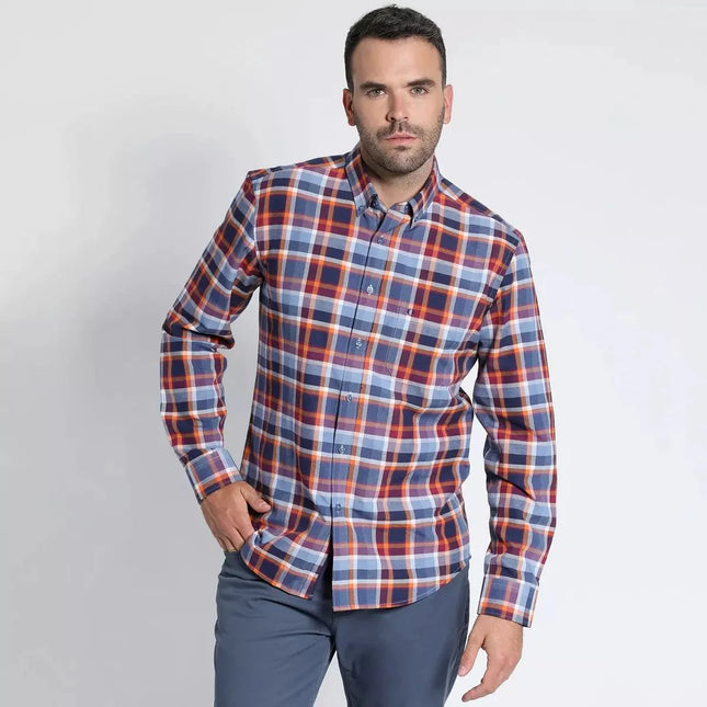 CAMISA POTROS OXFORD FANTASIA - MAWI