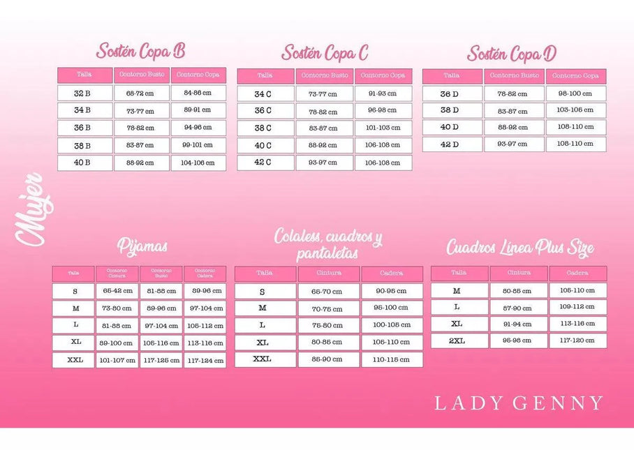 CALZÓN LADY GENNY ENCAJE CONTROL - MAWI