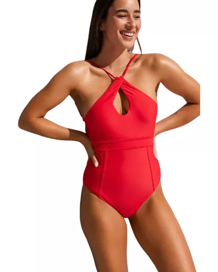 TRAJE DE BAÑO J.J.O CUT OUT CON CONTENCION