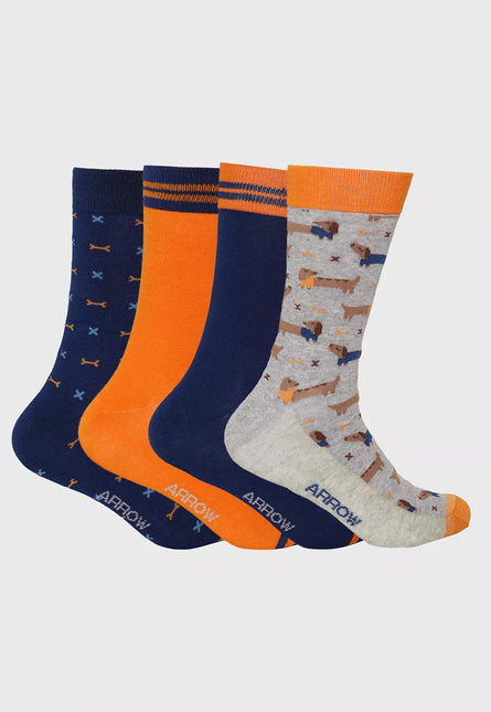 CALCETA ARROW PACK 4 CASUAL