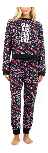 PIJAMA LADY GENNY COTTON ESTAMPADO - MAWI