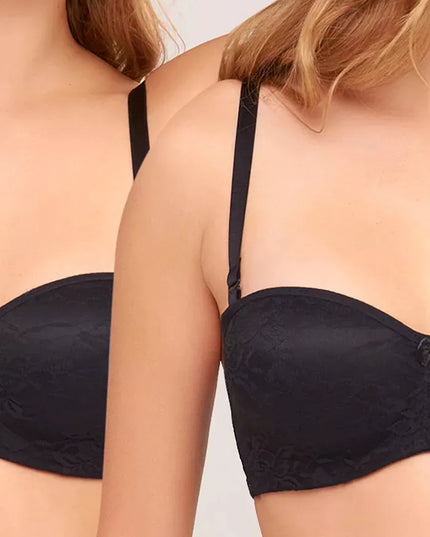 PACK INTIME SOSTEN STRAPLESS ENCAJE