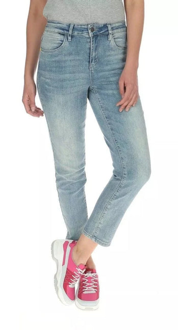 JEANS CAT SYMBOL HIGH RISE STRAIGHT - MAWI