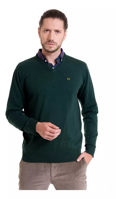 SWEATER POTROS CUELLO V