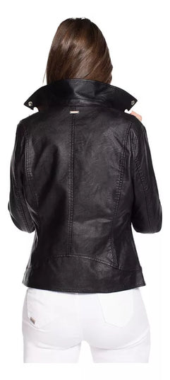 CHAQUETA AMALIA BIKER ECO CUERO