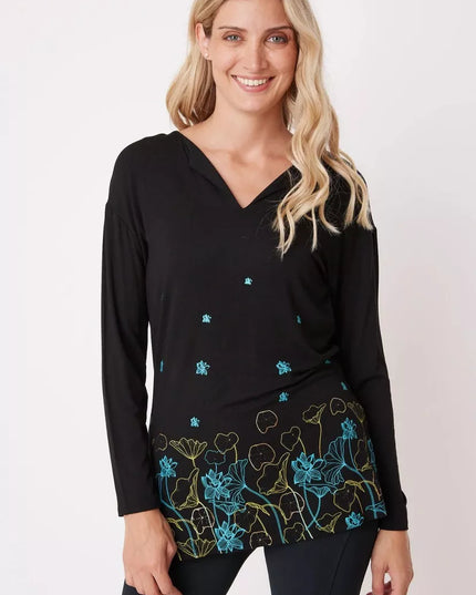 POLERA GIVE ESTAMPADO APLIC.
