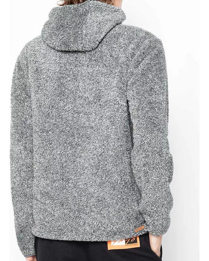 POLERON MORMAII SHAGGY MELANGE FULL ZIPPER