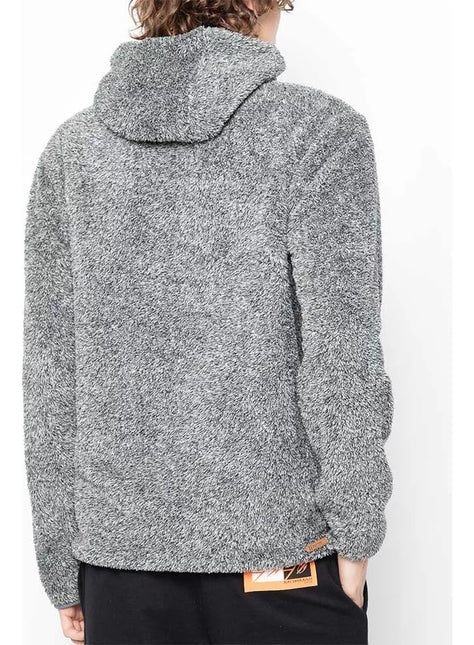 POLERON MORMAII SHAGGY MELANGE FULL ZIPPER