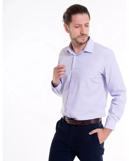 CAMISA POTROS LISA SLIM FIT