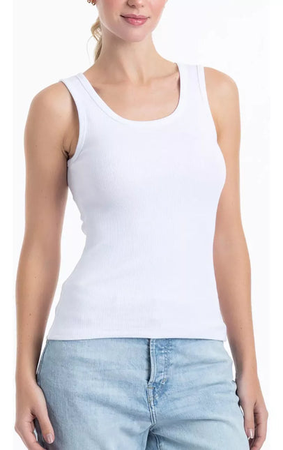 CAMISETA LADY GENNY COTTON RIB SIN MANGA