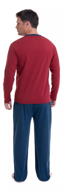 PIJAMA KOTTING JERSEY PRINT - MAWI