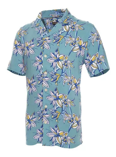 CAMISA POTROS CUELLO CUBANO