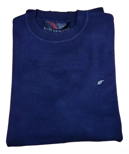 POLERON ELLUS KNIT BASIC ROUND NECK