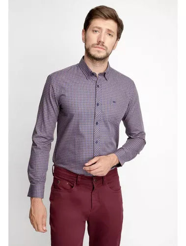 CAMISA FEROUCH CHECKERED HUDSON F