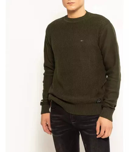 POLERON ELLUS KNIT BASIC ROUND NECK