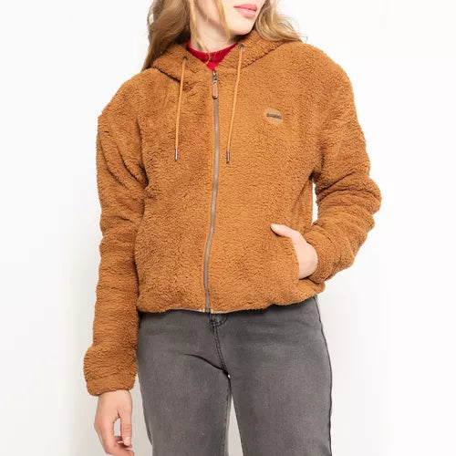 POLERON IL GIOCO SHERPA HOODIE OVERSIZE