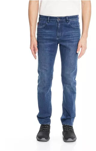 JEANS ELLUS SLIM TIRO MEDIO REPREVE BP