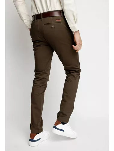PANTALON FEROUCH TWILL WITHOUT PLEATS SLIM