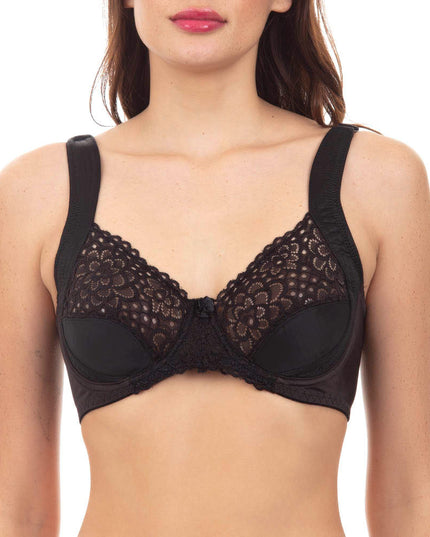 SOSTEN LADY GENNY MICROFIBRA CON ENCAJE